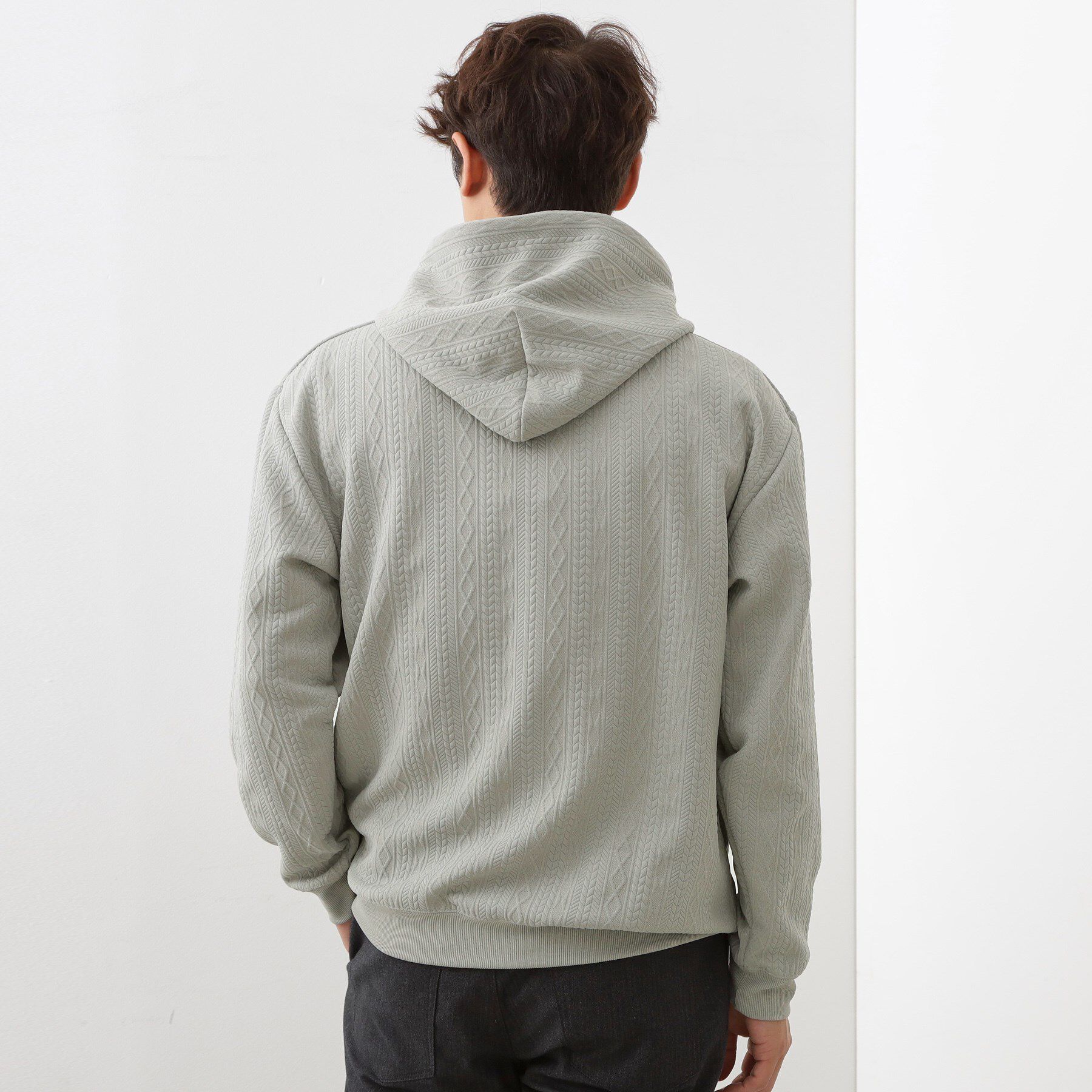 THE SHOP TK「フクレキルトパーカ 【洗濯機OK】」|パーカー|