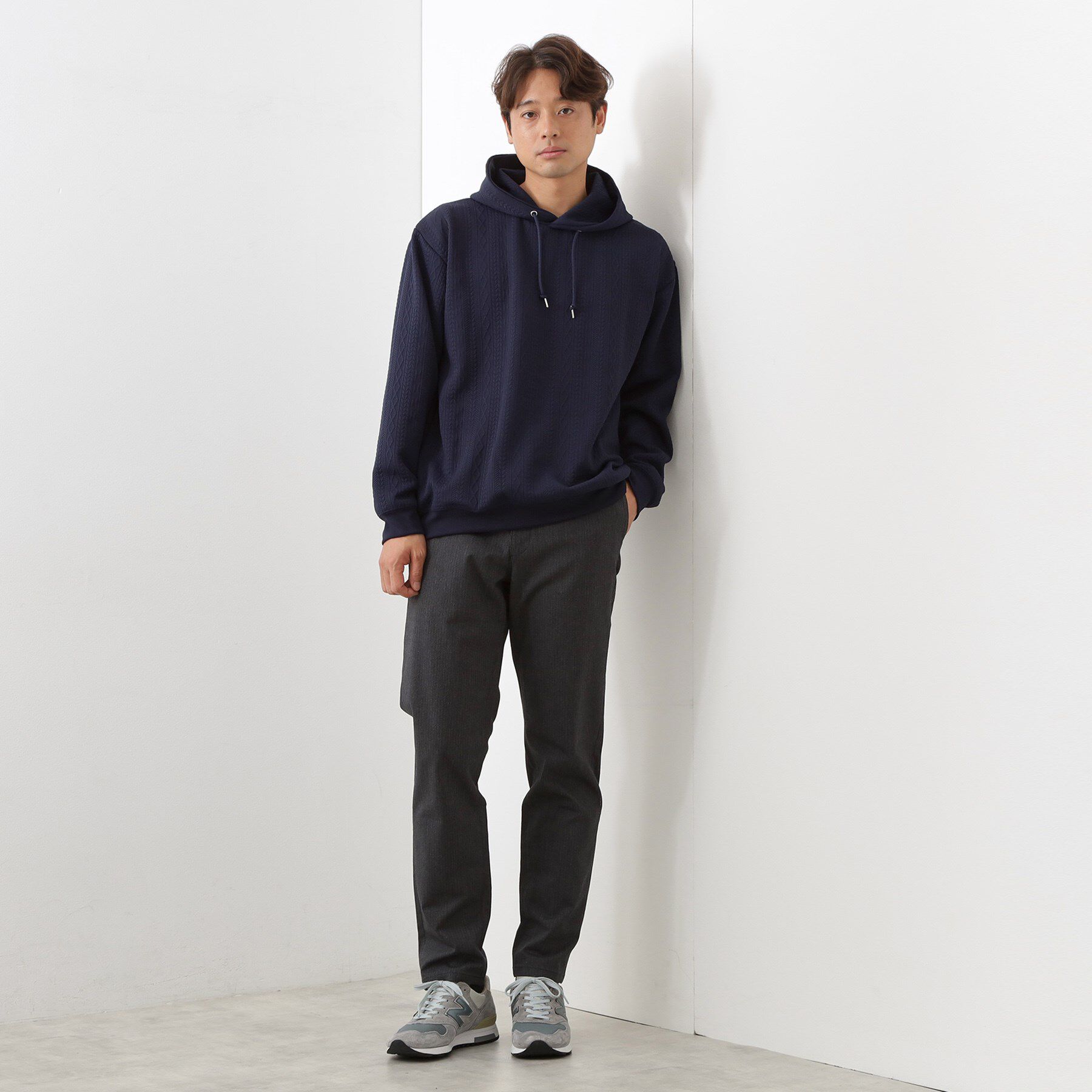 THE SHOP TK「フクレキルトパーカ 【洗濯機OK】」|パーカー|