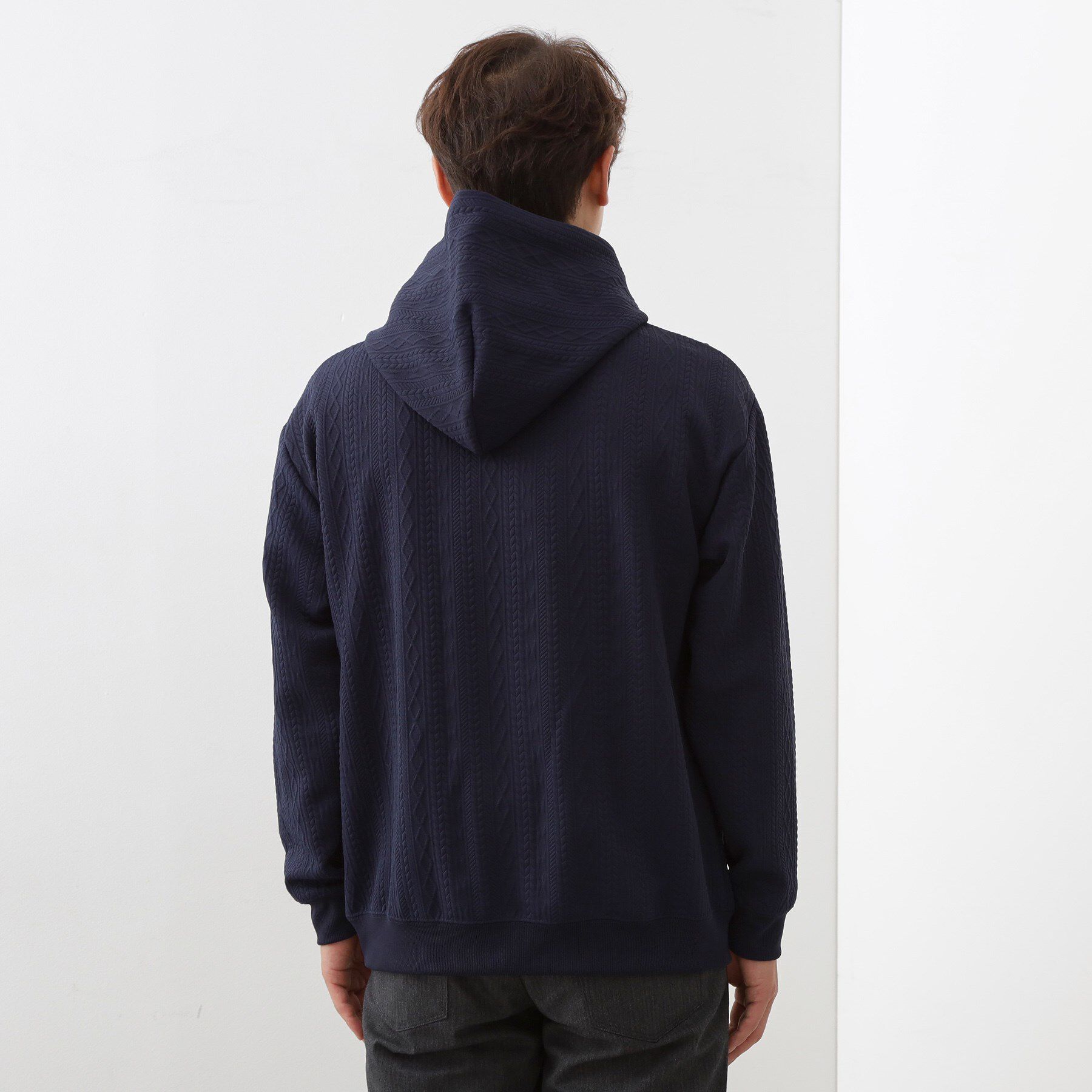 THE SHOP TK「フクレキルトパーカ 【洗濯機OK】」|パーカー|