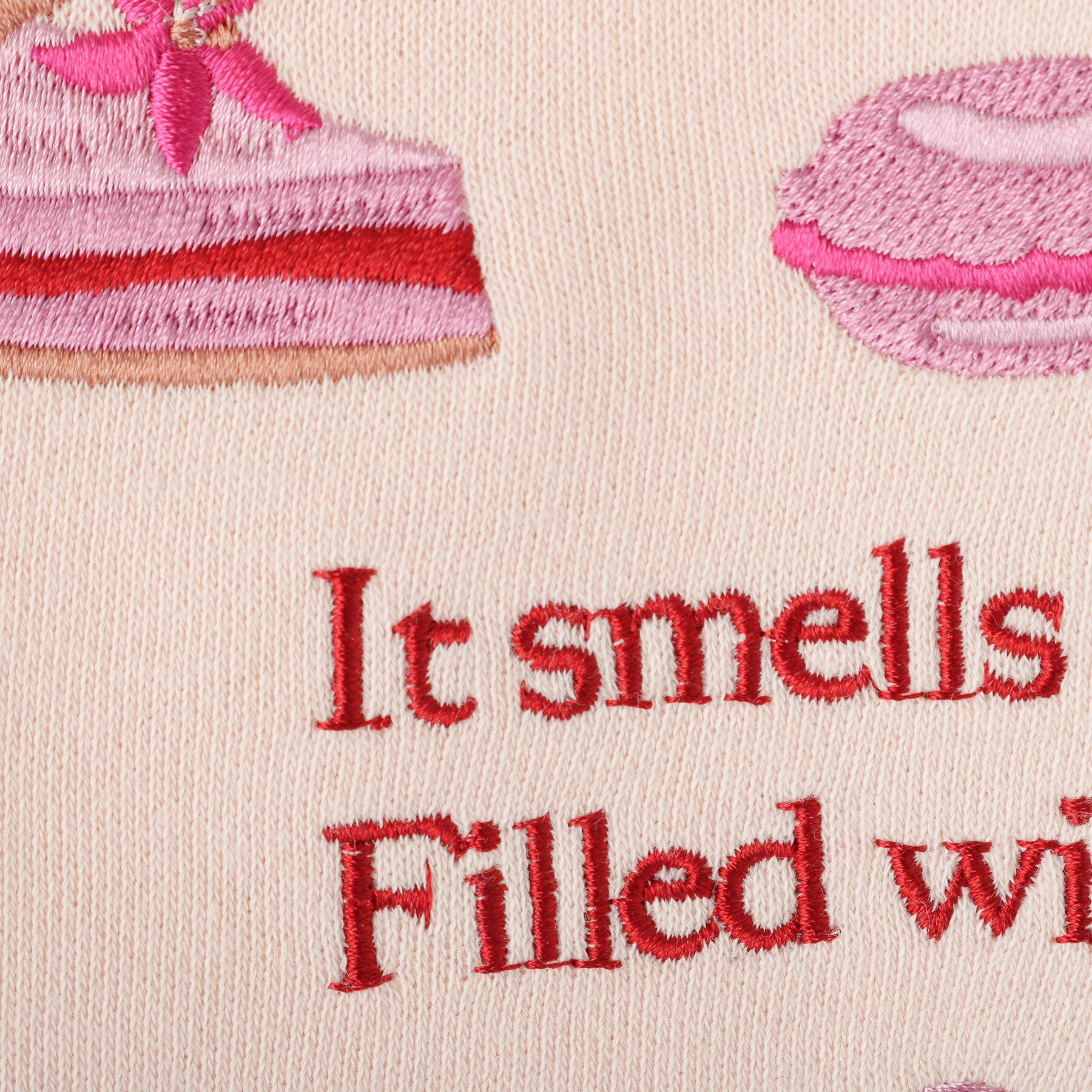 SHOO･LA･RUE「【100-150cm】モチーフ刺繍使いスウェット」|その他|