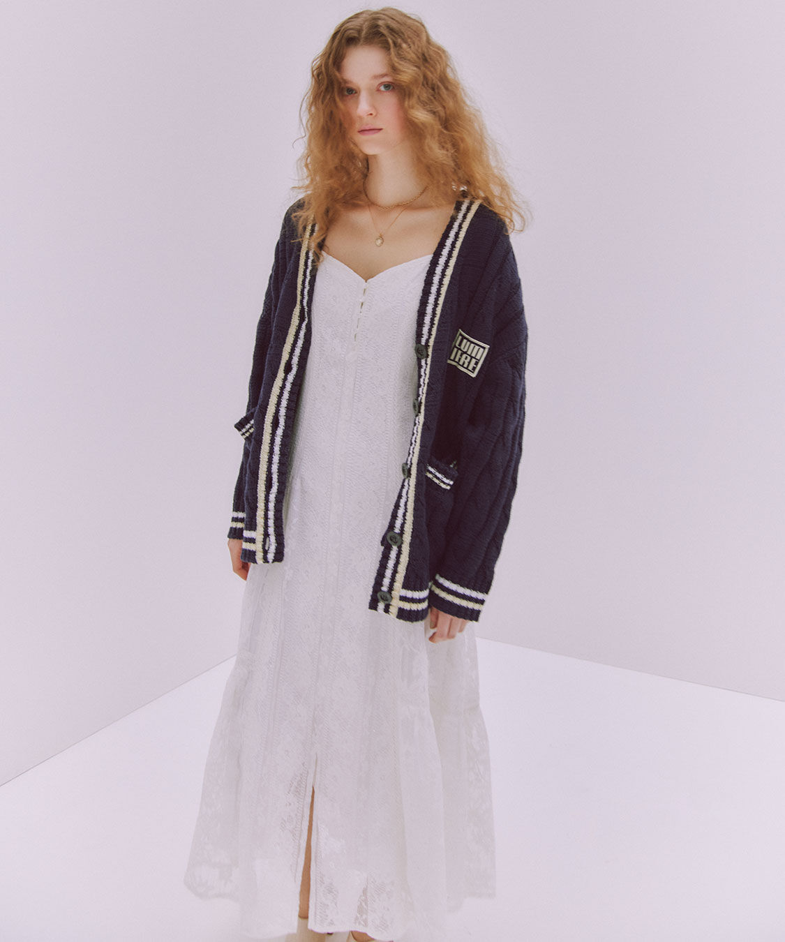 COCO DEAL「レースティアードキャミワンピース」|ワンピース|オフ