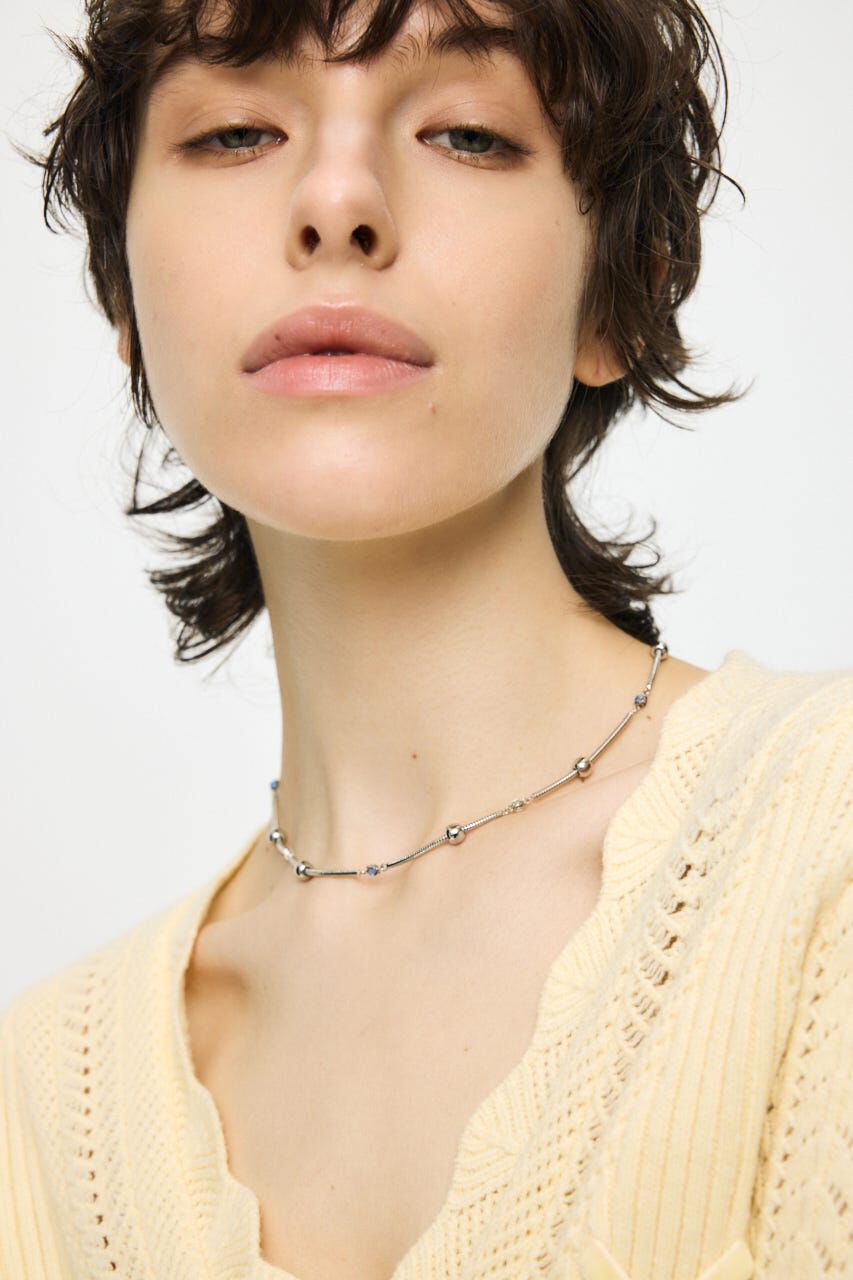 MOUSSY「GEM チョーカー」|ネックレス|