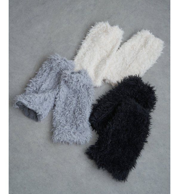 VENCE share style「ファーレッグカバー」|ソックス|