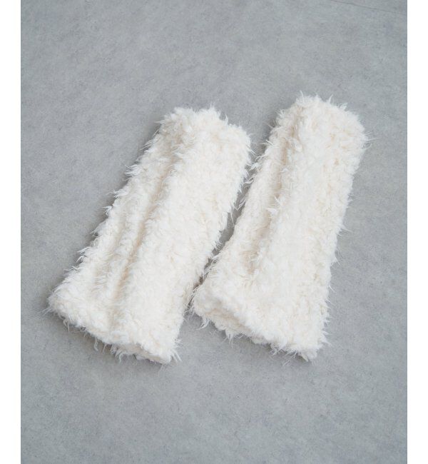 VENCE share style「ファーレッグカバー」|ソックス|