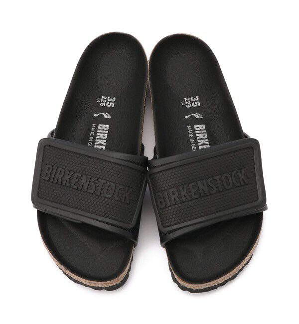 BIRKENSTOCK「【ビルケンシュトック】テマ/ブラック マイクロファイバー/サンダル レディース/TEMA」|サンダル|