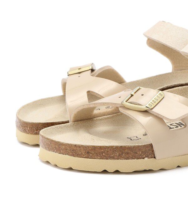 BIRKENSTOCK「【ビルケンシュトック】リオ/パテントクリーム サンド ビルコフロー/サンダル レディース/RIO」|サンダル|