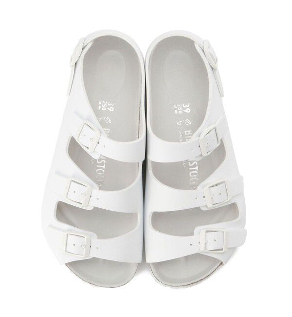 BIRKENSTOCK「【ビルケンシュトック】オスロ ハーフエクスクィジット/ホワイト ビルコフロー/サンダル メンズ」|サンダル|