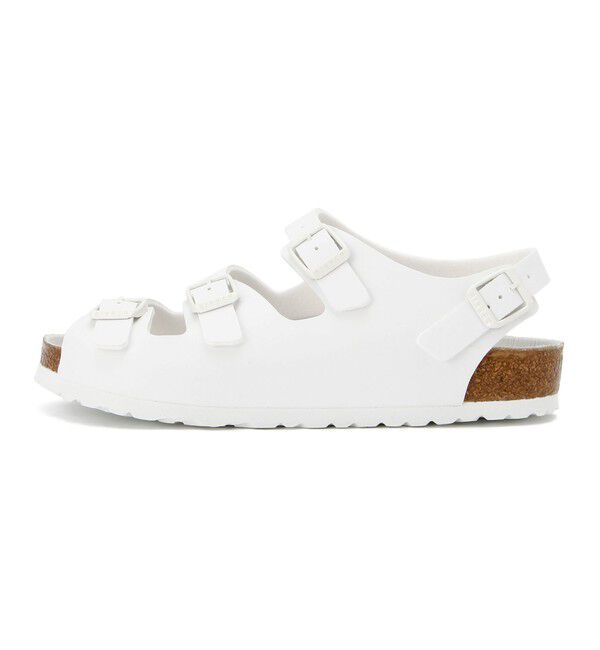 BIRKENSTOCK「【ビルケンシュトック】オスロ ハーフエクスクィジット/ホワイト ビルコフロー/サンダル メンズ」|サンダル|