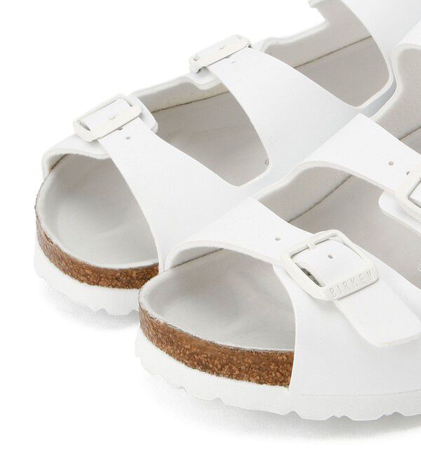 BIRKENSTOCK「【ビルケンシュトック】オスロ ハーフエクスクィジット/ホワイト ビルコフロー/サンダル メンズ」|サンダル|