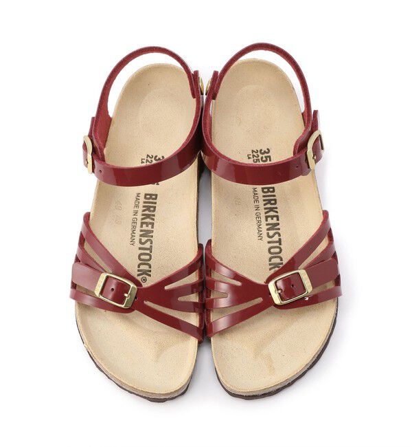 BIRKENSTOCK「【ビルケンシュトック】バリ/パテントボルドー ビルコフロー/サンダル レディース/BALI」|サンダル|