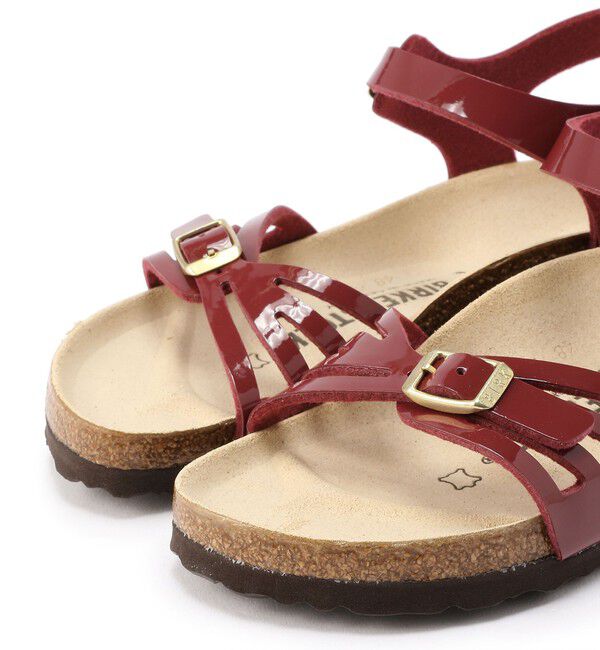 BIRKENSTOCK「【ビルケンシュトック】バリ/パテントボルドー ビルコフロー/サンダル レディース/BALI」|サンダル|