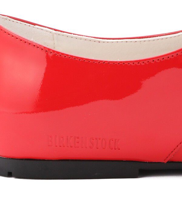 BIRKENSTOCK「【ビルケンシュトック】ソーンダース/パテントレッド ナチュラルレザー/サンダル レディース/SAUNDERS」|ビジネス・ドレスシューズ|