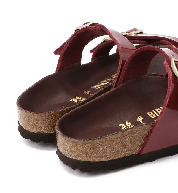 BIRKENSTOCK「【ビルケンシュトック】フランカ ハーフエクスクィジット/パテントボルドー ビルコフロー/サンダル」|サンダル|