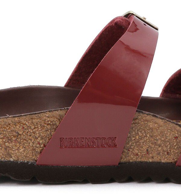 BIRKENSTOCK「【ビルケンシュトック】フランカ ハーフエクスクィジット/パテントボルドー ビルコフロー/サンダル」|サンダル|