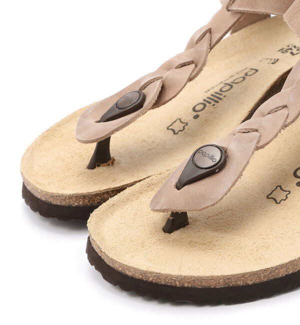 Papillio「【ビルケンシュトック】アシュレイ ブレイディド/タバコ オイルドレザー/サンダル レディース」|サンダル|