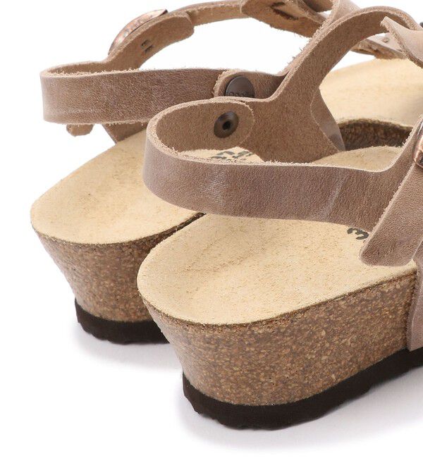 Papillio「【ビルケンシュトック】アシュレイ ブレイディド/タバコ オイルドレザー/サンダル レディース」|サンダル|