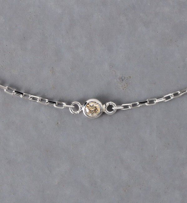 UNITED ARROWS「【別注】＜les bonbon＞プラチナ ダイヤモンド ブレスレット」|ブレスレット・バングル|