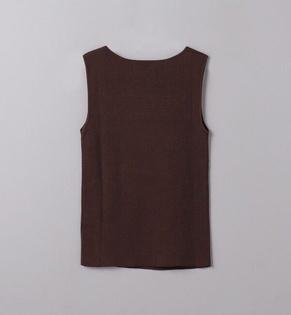 UNITED ARROWS「リブ スクエアネック ニットキャミソール」|ニット・セーター|