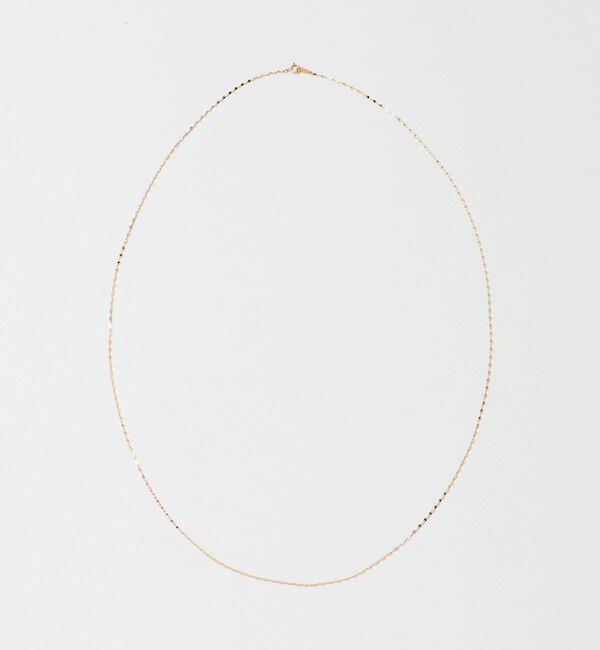 UNITED ARROWS「＜les bonbon＞K10 VICTRIA チェーン ネックレス65」|ネックレス|GOLD