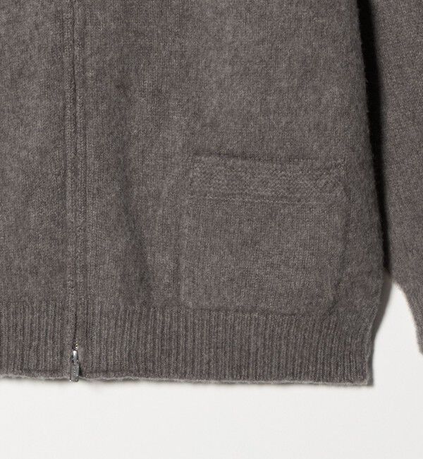 UNITED ARROWS「トッド＆ダンカン ブラッシュド カウチンニット」|カーディガン|