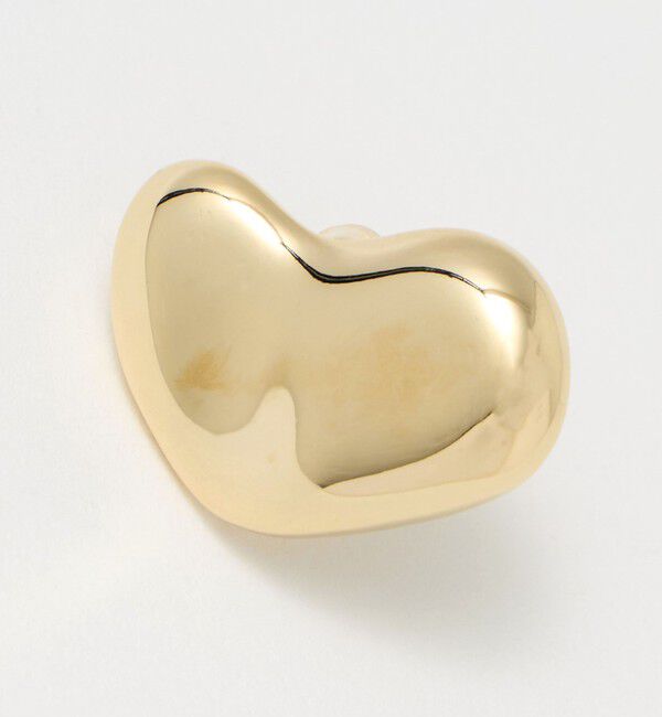 UNITED ARROWS「デフォームドハート イヤリング」|イヤリング|