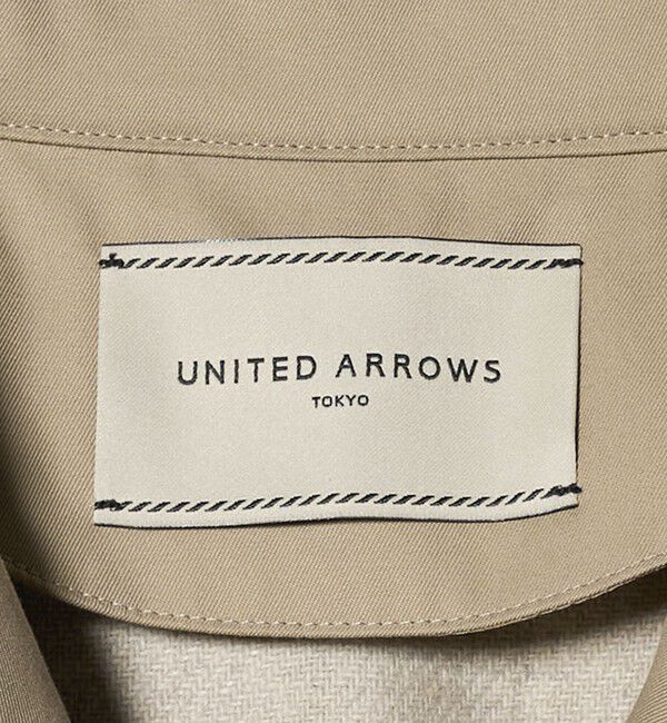 UNITED ARROWS「コットンギャバ トレンチコート」|トレンチコート|