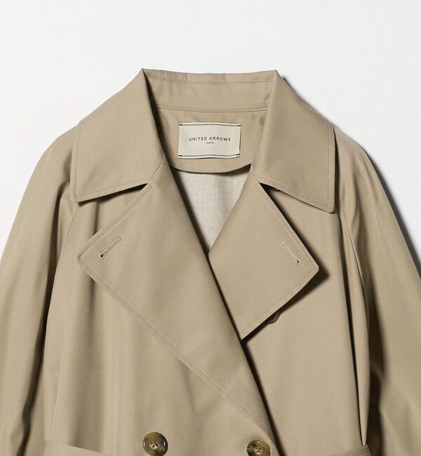 UNITED ARROWS「コットンギャバ トレンチコート」|トレンチコート|