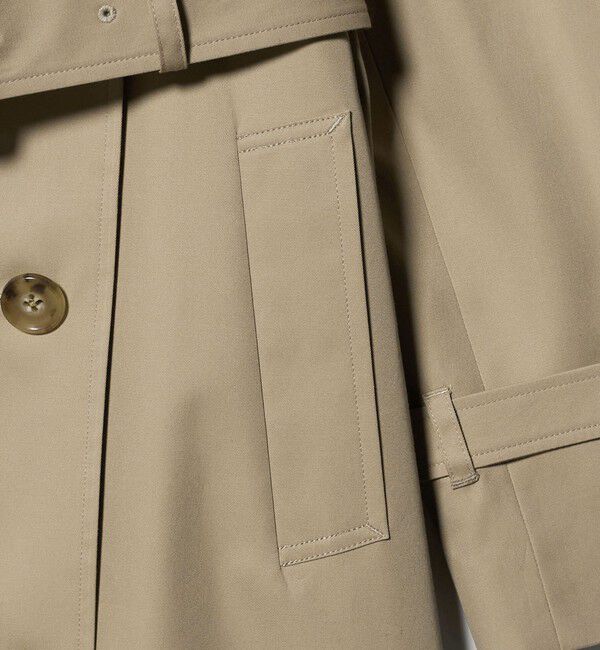 UNITED ARROWS「コットンギャバ トレンチコート」|トレンチコート|