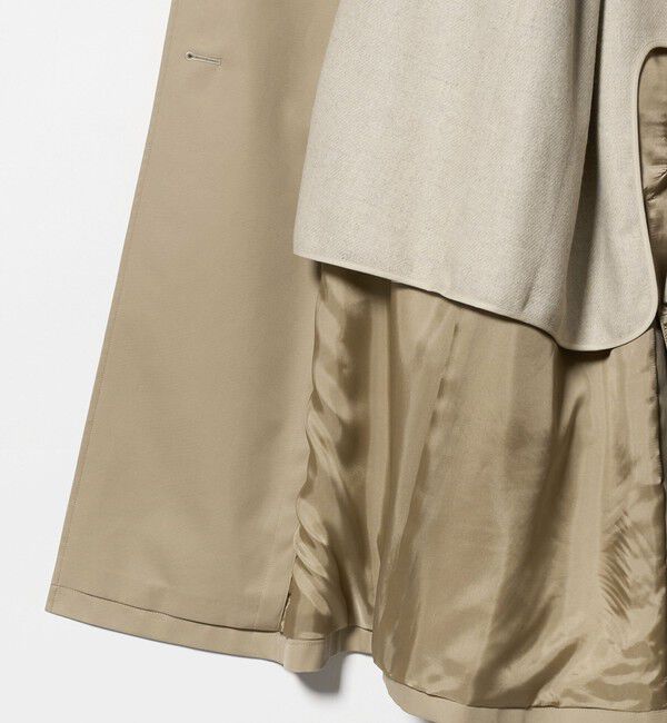 UNITED ARROWS「コットンギャバ トレンチコート」|トレンチコート|