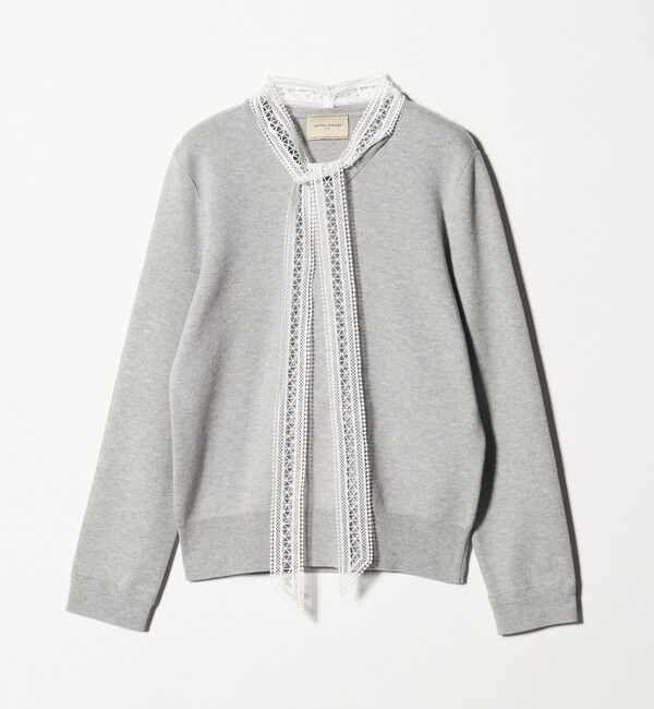 UNITED ARROWS「4WAY ボウタイレース ニット」|ニット・セーター|