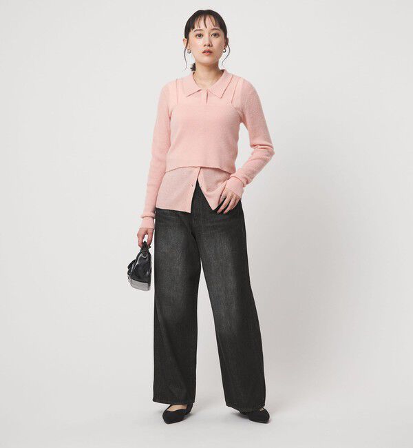 UNITED ARROWS green label relaxing「［size SHORT/TALLあり］ワイド デニム パンツ」|デニム|