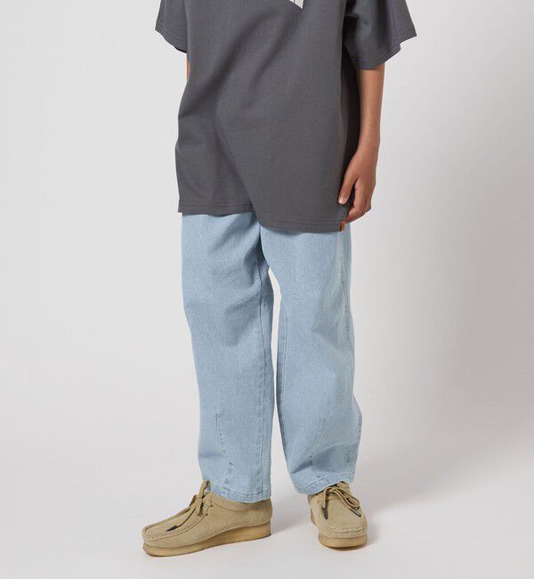 UNITED ARROWS green label relaxing「ストレッチ デニム カーブパンツ / キッズ  100cm-160cm - ストレッチ -」|デニム|