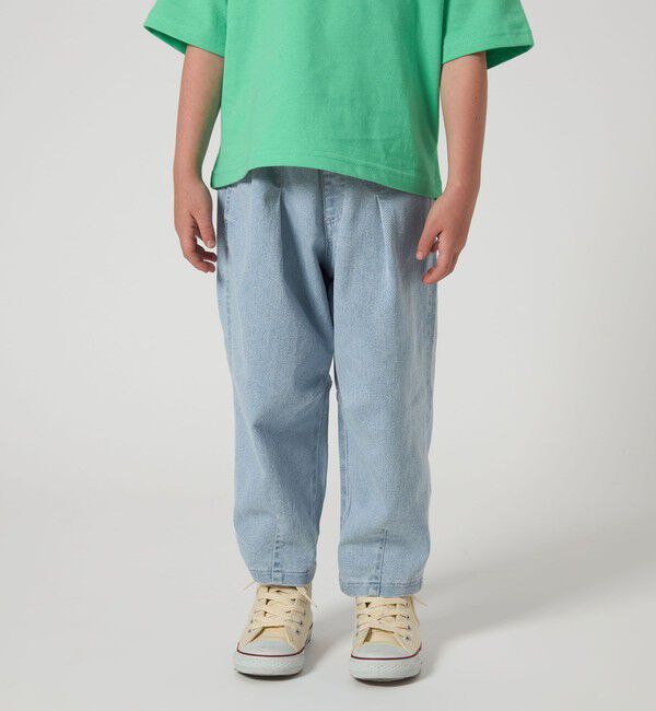 UNITED ARROWS green label relaxing「ストレッチ デニム カーブパンツ / キッズ  100cm-160cm - ストレッチ -」|デニム|