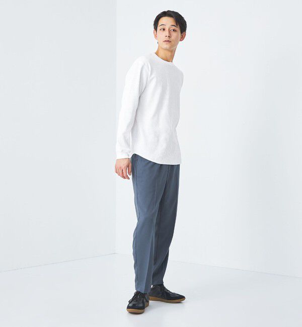 UNITED ARROWS green label relaxing「ドライワッフル クルーネック Tシャツ -吸水速乾-」|Tシャツ・カットソー|