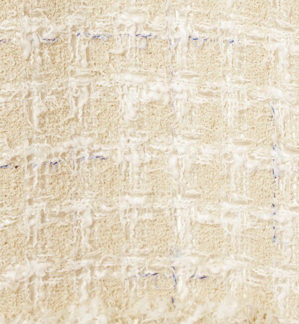 UNITED ARROWS green label relaxing「ファンシー ツイードライク ポケット ノーカラー ジャケット」|ノーカラージャケット|