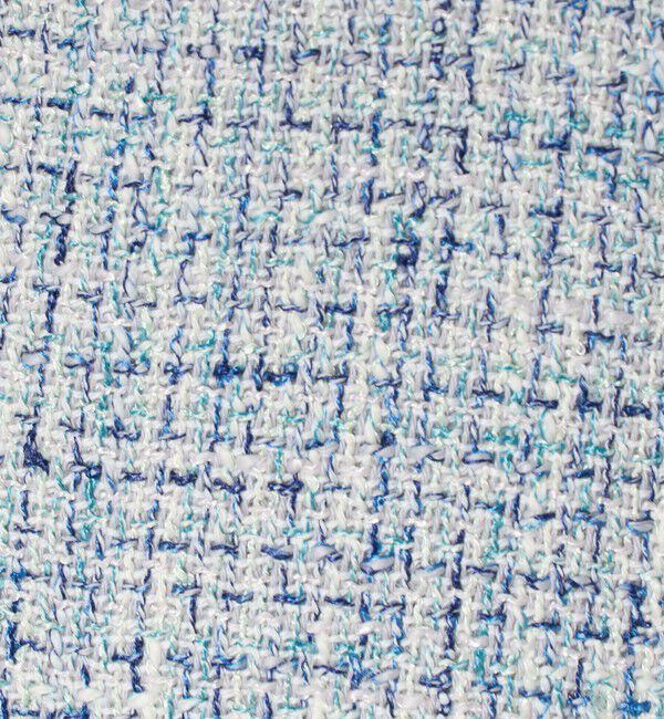 UNITED ARROWS green label relaxing「［size SHORTあり］ミックス ツイードライク ポケット ノーカラー ジャケット」|ノーカラージャケット|