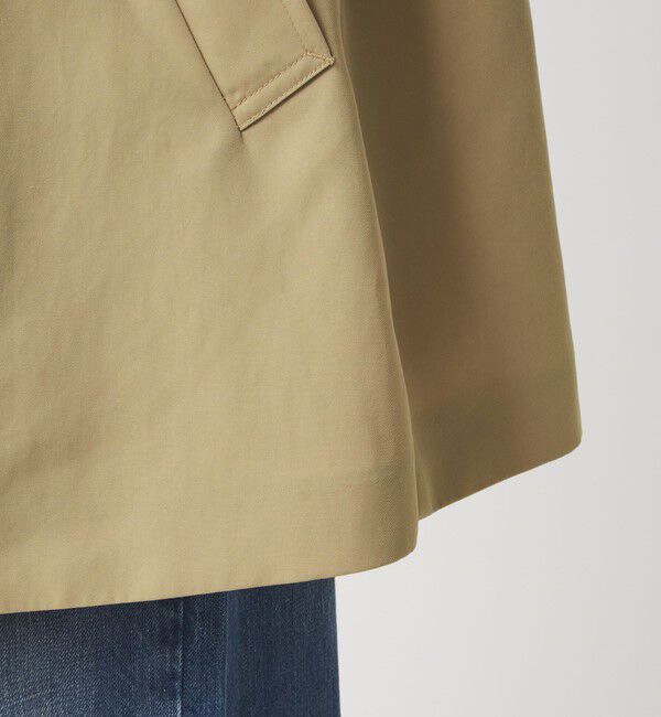 UNITED ARROWS green label relaxing「［size SHORTあり］ミドル トレンチ コート 撥水」|トレンチコート|