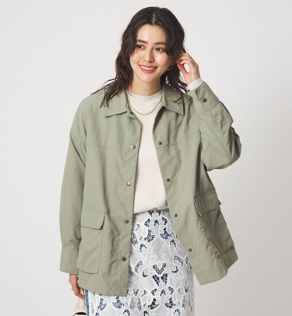 UNITED ARROWS green label relaxing「タスラン カバーオール ジャケット」|ブルゾン・スタジャン|