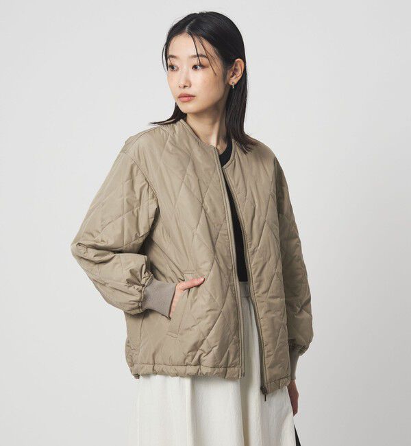 UNITED ARROWS green label relaxing「ダイヤ キルティング ブルゾン 撥水」|ブルゾン・スタジャン|