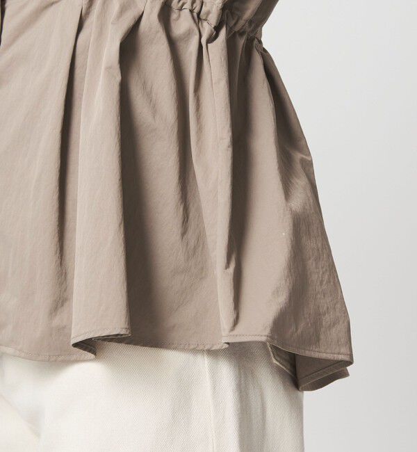 UNITED ARROWS green label relaxing「［size SHORTあり］ウエスト ギャザー ブルゾン」|ブルゾン・スタジャン|