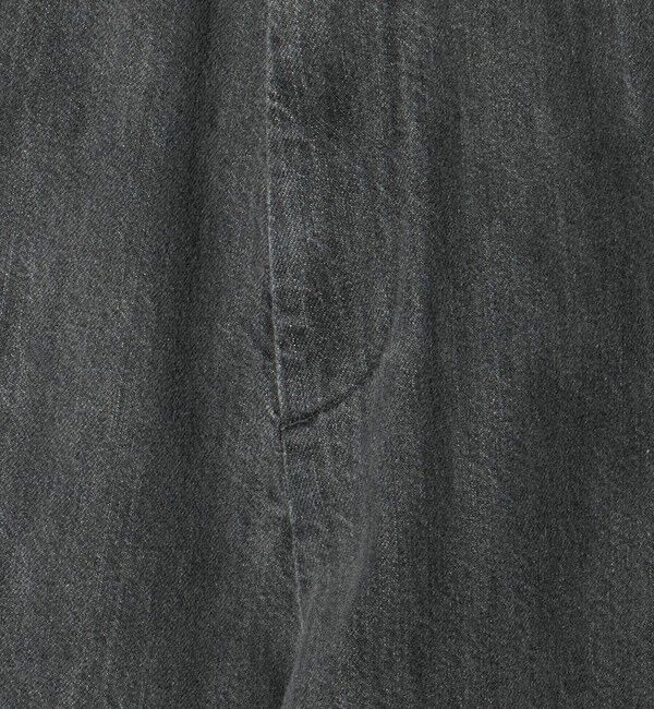 UNITED ARROWS green label relaxing「ウォッシュド ワイド デニムパンツ」|デニム|