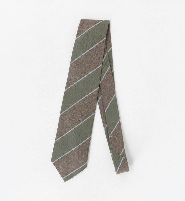 UNITED ARROWS green label relaxing「＜Alessandro Masi＞8.0cm ストライプ1 ネクタイ」|ネクタイ・蝶ネクタイ|OLIVE