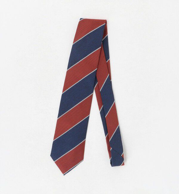 UNITED ARROWS green label relaxing「＜Alessandro Masi＞8.0cm ストライプ1 ネクタイ」|ネクタイ・蝶ネクタイ|NAVY