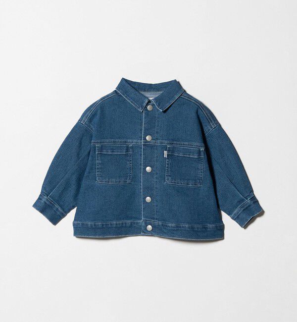 UNITED ARROWS green label relaxing「デニム ブルゾン / キッズ  ストレッチ 100cm-160cm」|その他|