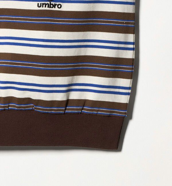 UNITED ARROWS green label relaxing「【別注】＜UMBRO＞ボーダー 長袖 ポロシャツ」|ポロシャツ|