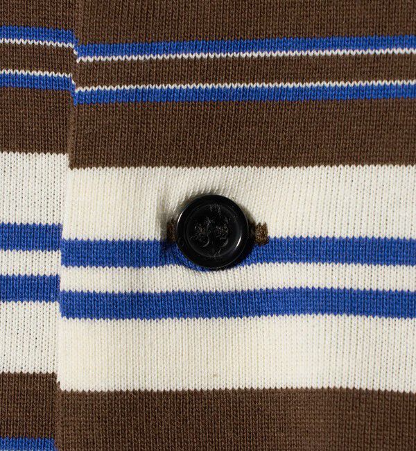 UNITED ARROWS green label relaxing「【別注】＜UMBRO＞ボーダー 長袖 ポロシャツ」|ポロシャツ|