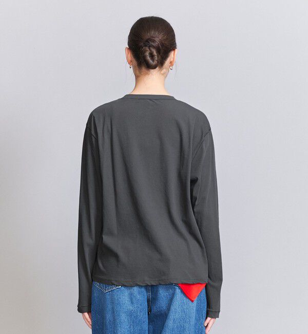 BEAUTY&YOUTH UNITED ARROWS「コットン ルーズ ロングスリーブ Tシャツ」|Tシャツ・カットソー|