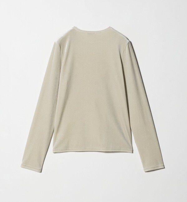 Steven Alan＞ベロア ロングスリーブ プルオーバー（STEVEN ALAN