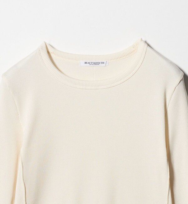 BEAUTY&YOUTH UNITED ARROWS「ポリエステルコットンテレコ メローステッチ クルーネックカットソー」|Tシャツ・カットソー|