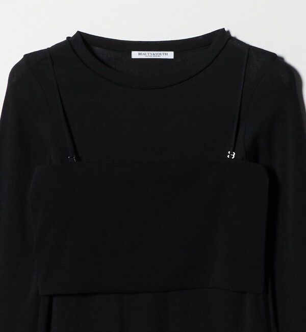 BEAUTY&YOUTH UNITED ARROWS「コットンポリウレタン ロングスリーブカットソー&バンドゥ」|Tシャツ・カットソー|